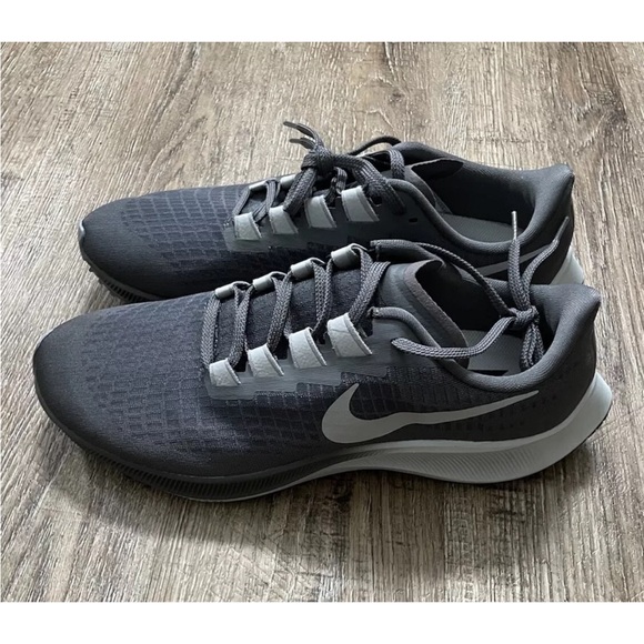 Nike Mens Air Zoom Pegasus 37 Iron Grey Sz BQ9646-009